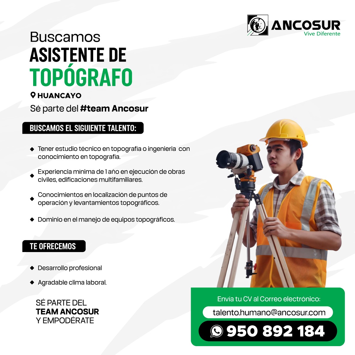 Asistente de Topógrafo